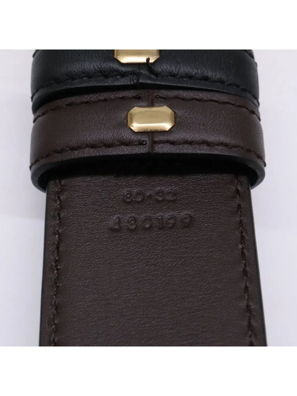 Gucci Square Buckle Reversible Belt